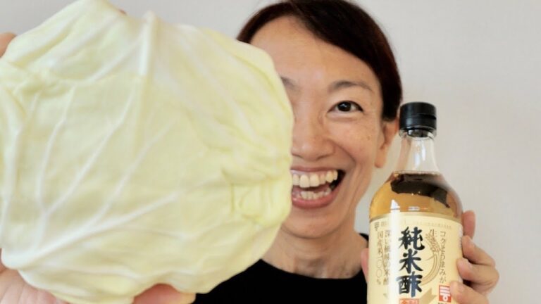 酢キャベツの作り方【疲労回復・美肌・便秘・ダイエット】