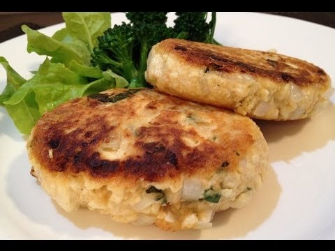 北海道食材で糖質制限 　「秋鮭豆腐ハンバーグ」を作ってみました。