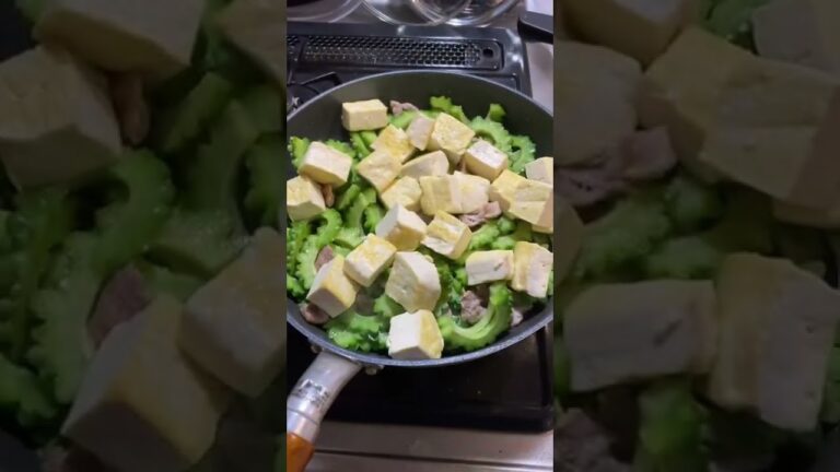 必見！ゴーヤーちゃんぷるーの美味しい作り方教えます