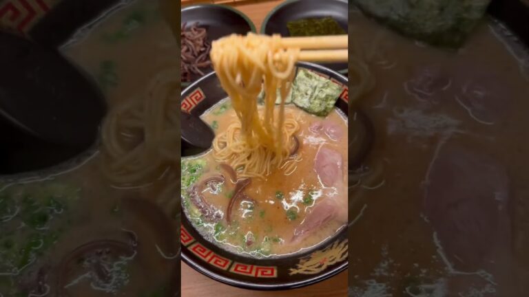 【#麺道 】唯一無二の没入型ラーメン『一蘭』がやっぱ堪らん🍜 #ぼっち飯 #癒しのグルメ #ラーメン