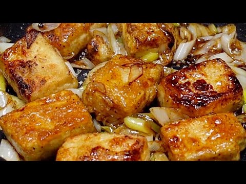 材料はたったの2つ！究極の豆腐ネギ炒めの作り方！