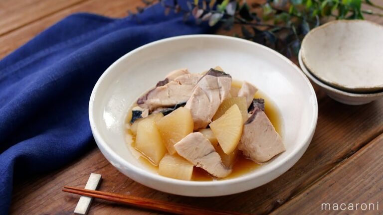 【お手軽ぶり大根】15分で完成！レンジでも味しみしみ ♪ふっくら仕上がる｜macaroni（マカロニ）