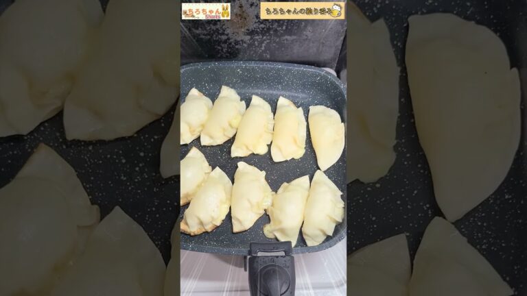 ちろちゃんの独り呑み チーズ餃子を作った。＃shorts