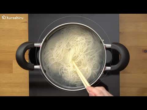 冷製アボカドカルボそうめん