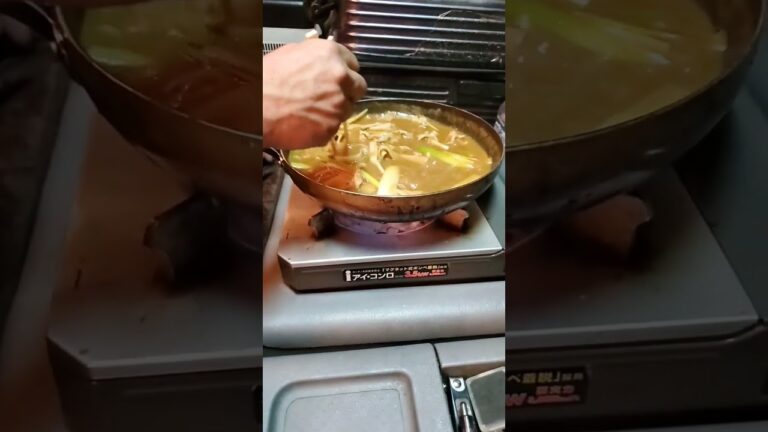 #47 女子にモテるスペシャルカレーうどん！【カレーうどん】【トラック運転手】【誠のトラック飯】【車中飯】
