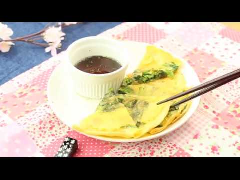 ほうれん草のチヂミ