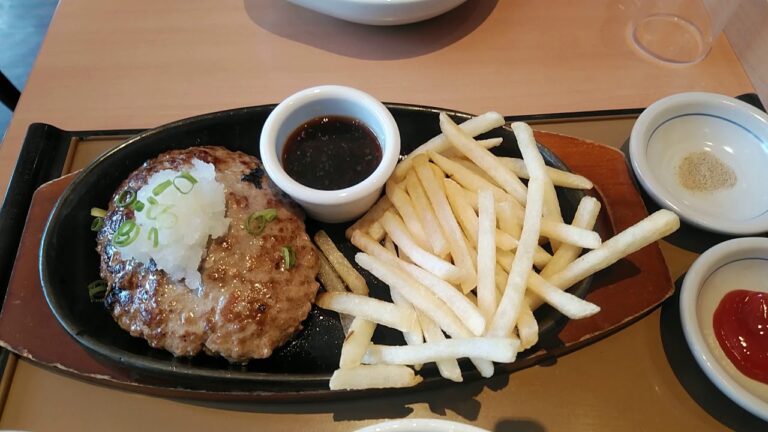 やよい軒　和風おろしハンバーグ定食