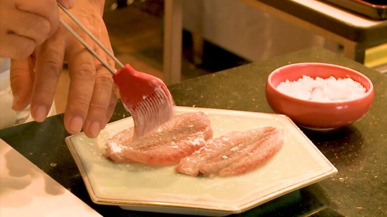 #30【包丁人】ホテルシェフ直伝「グルクンの梅しそ巻き揚げ」