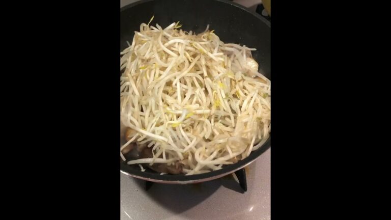 豚肉とエリンギともやしを炒めだけ(高速版)