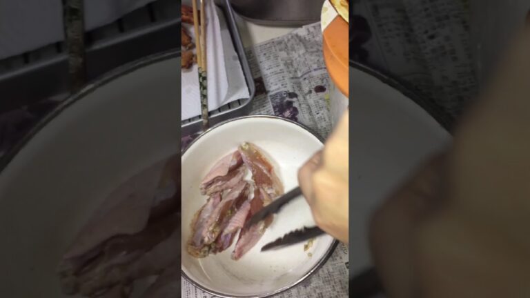 グダグダ料理教室第3弾  鶏手羽中の素揚げ  後半