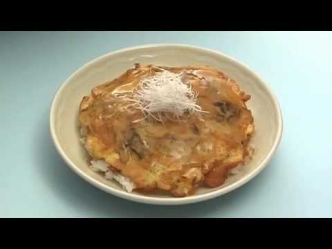 きのこたっぷりかに玉丼【ごはん・めん類：レシピ大百科】