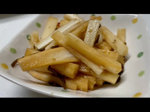 やみつき無限ポリポリ大根漬け 作り置き常備菜