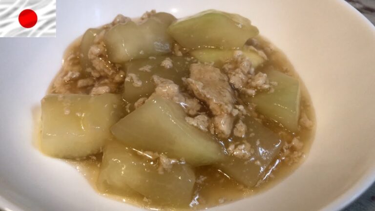 【Japanese style】 How to make yugano minced meat ankake