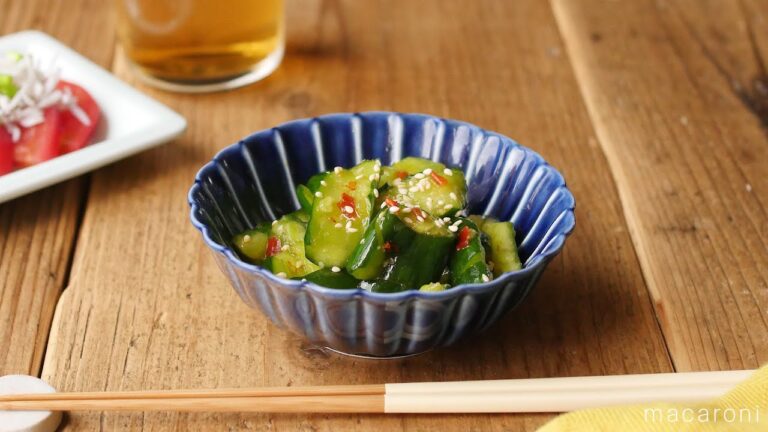 【基本のレシピ】たたききゅうり