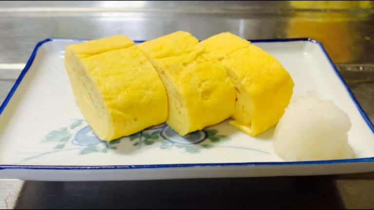 【冷めても美味しい！】だし巻き玉子　Japanese Omelette