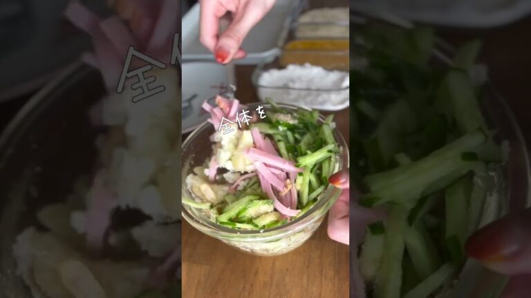 ついでに作れるシンプルしゃがサラ