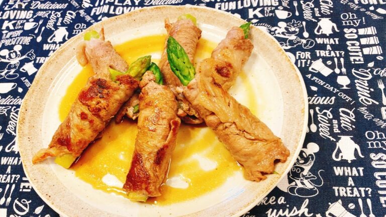 【簡単レシピ】低糖質！「アスパラの肉巻き」ボリュームありで満足できる、ダイエットにもおススメ、悪魔的な旨さ【時短料理研究♪あいこチャンネル】