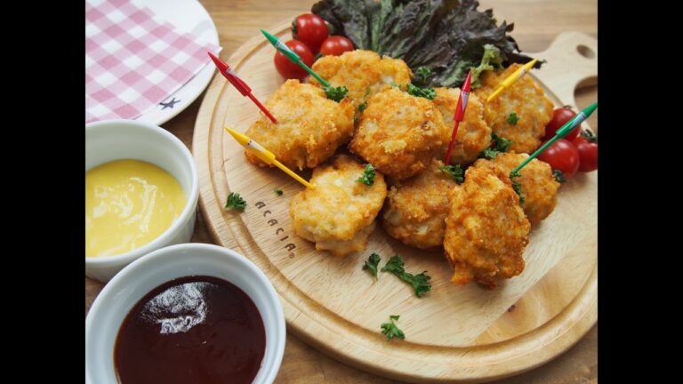 Wチーズのとろーりチキンボール！