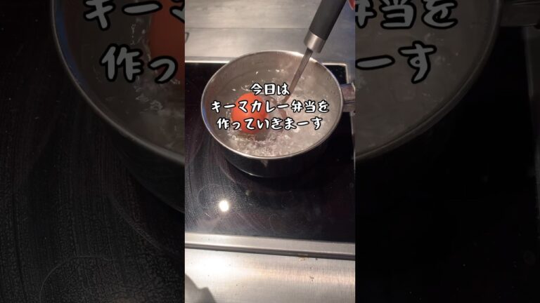 【28歳専業主婦】海外で作る旦那弁当#shorts #キーマカレー弁当