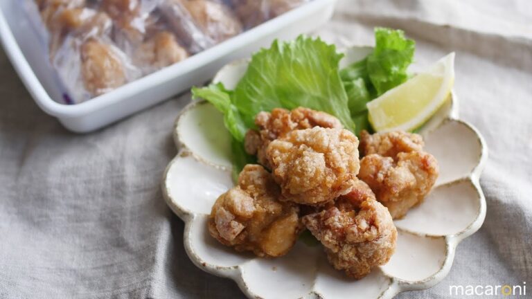 【作り置き冷凍】お弁当にも！にんにく醤油の冷凍唐揚げ のレシピ 作り方