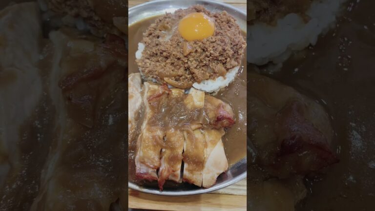[名古屋めし]肉味噌カレーを堪能𖤐´-また来ちゃいました！