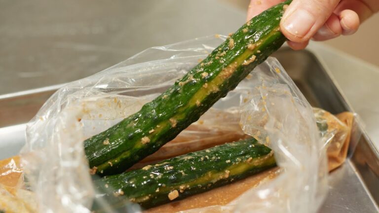 【きゅうりの味噌漬け】毎日食べたい！漬けるだけで簡単美味しい♪作り置きしといたら安心の副菜レシピ