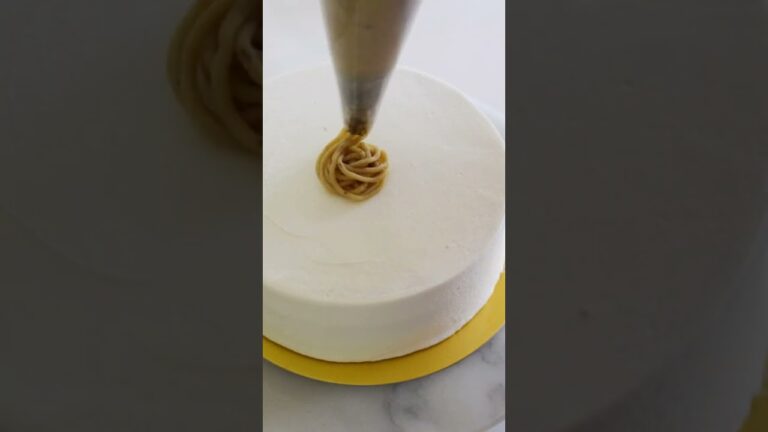 モンブランショートケーキ#shorts  #ケーキ#モンブラン＃cake