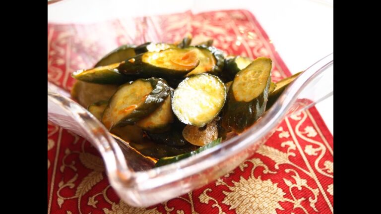 きゅうりのピリ辛漬けPirikara pickled cucumber