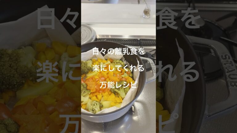 離乳食を楽にしてくれる万能レシピ#shorts #離乳食#幼児食#babyfood #作り置き #レシピ #赤ちゃん #子育て