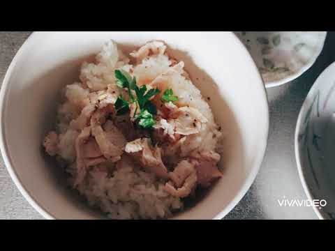 毎朝食べたいサラダチキン丼