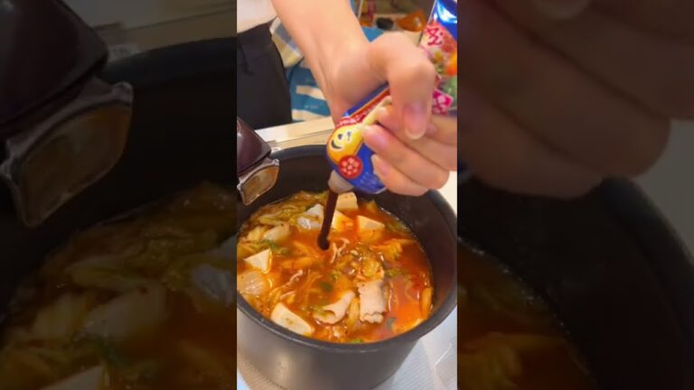 キムチスープ#shorts #料理 #キムチ