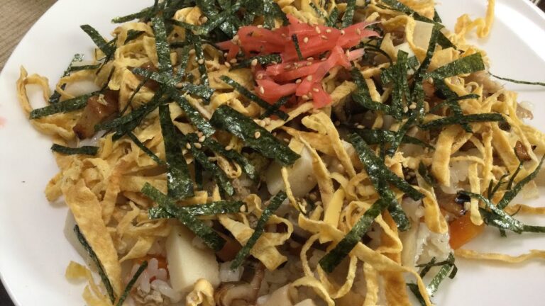 穴子ちらし寿司の作り方教えます❤️