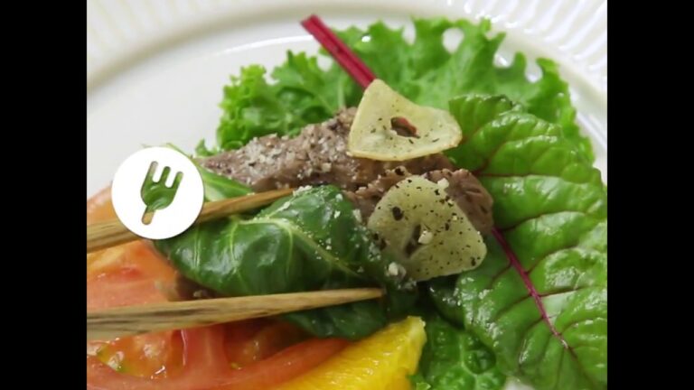 イタリアンの定番牛肉メニュー タリアータ