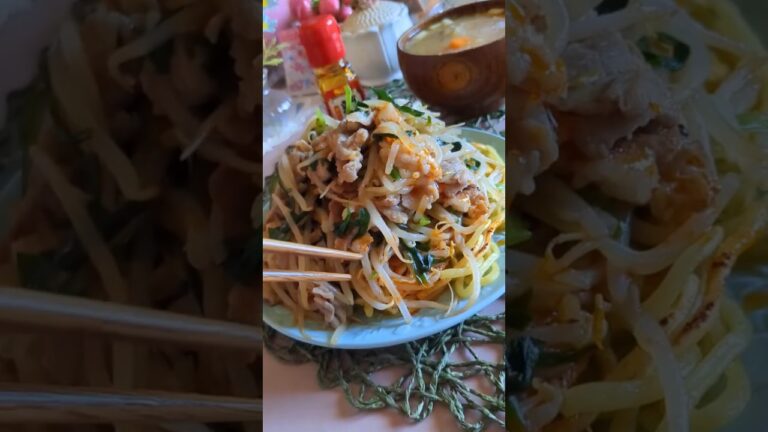 🙌大盛〜野菜炒め物かた焼きそば#大盛#焼きそば #簡単レシピ 料理研究会#料理教室