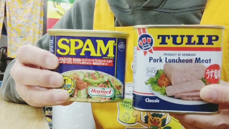 ポーク ランチョンミート の保存方法  。 沖縄物産 真南風 (埼玉県 川越市 ）より