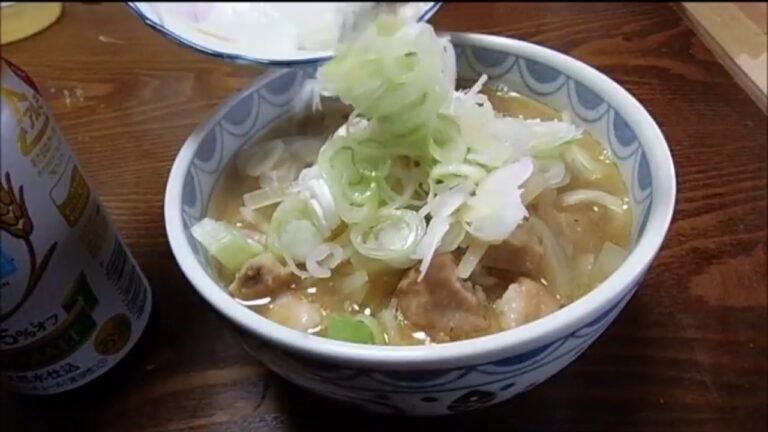 ホルモンうどんの作り方　リクエスト殺到！伝説のレシピ！