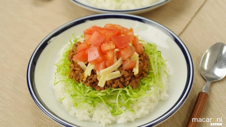 【基本のレシピ】簡単！ スパイシー 香る カフェ めし タコライス のレシピ 作り方