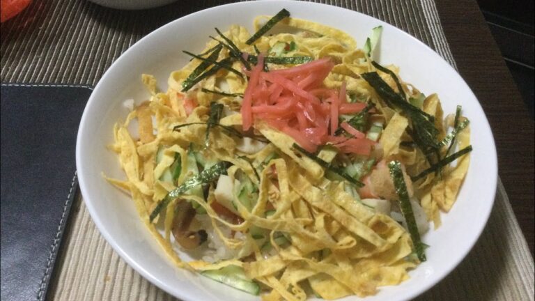 ちらし寿司の作り方教えます❤️高野豆腐はぜったいに別に単独で煮てください。コツはそれだけ😋