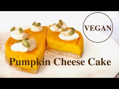 Vegan ♡ かぼちゃのチーズケーキ