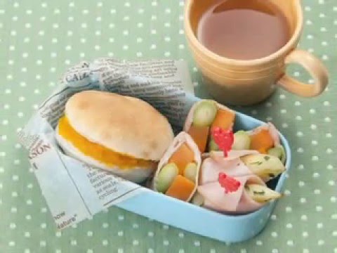 かぼちゃバーガー弁当　レシピ動画