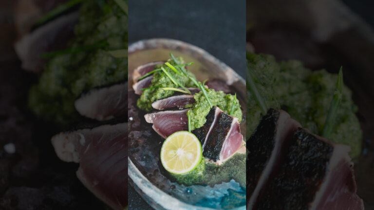 【時短・加熱なし】絶品きゅうりソースと鰹のたたき #cooking #shorts