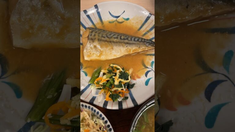 【やよい軒】サバの味噌煮定食
