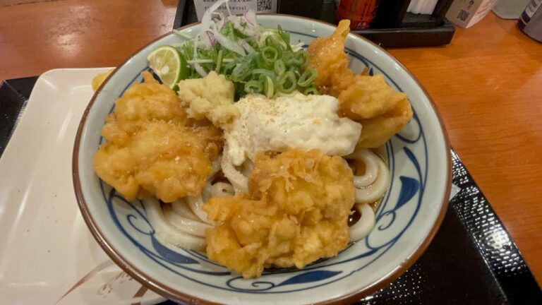 【丸亀製麺】タル鶏天ぶっかけ（冷・大）が美味しすぎた marukame udon marugame udon