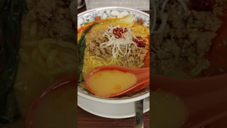 青森県八戸市【豪ーめん尻内店】#夏季限定　冷やし担々麺🍜。