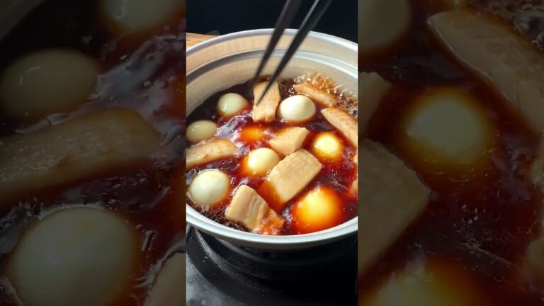 煮卵に本気出してみた #shorts