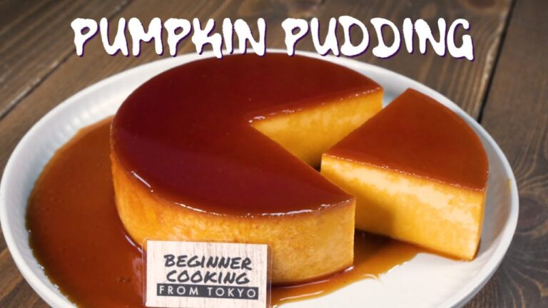 濃厚かぼちゃプリンの作り方☆Pumpkin Pudding Recipe