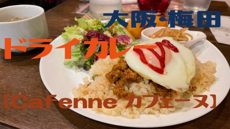 【大阪グルメ】大阪・梅田【Cafenne カフェーヌ】ドライカレー
