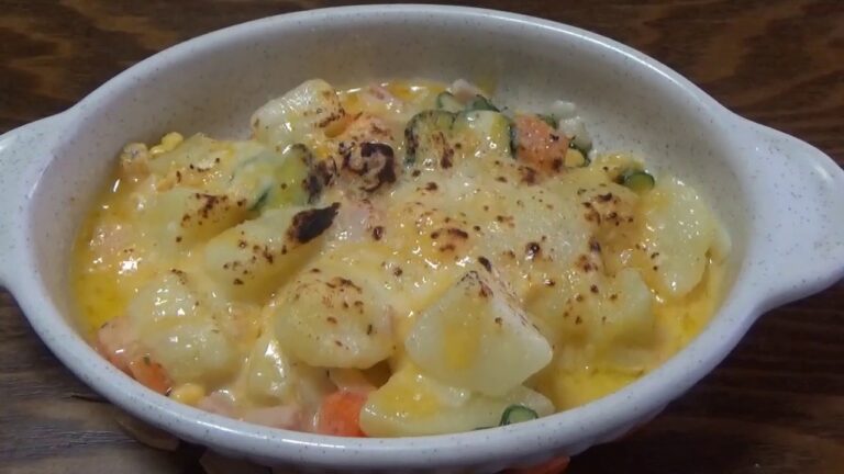 ポテトサラダのチーズ焼き　ポテチーの作り方