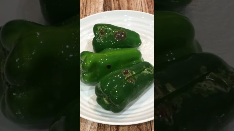 【焼くだけ】焼きピーマンで晩酌　こだわり酒場のレモンサワー #Shorts