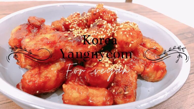 【韓国風！】大豆ミートでヤンニョムチキン！How to make  a korean yangnyeom chicken